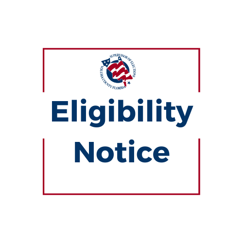 Voter Eligibility Notice - December 1, 2023 Image